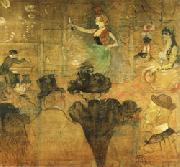 Henri De Toulouse-Lautrec The Moorish Dance USA oil painting reproduction